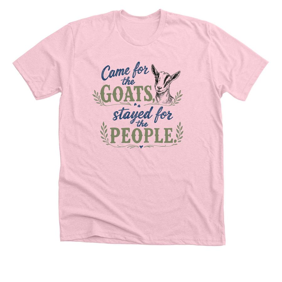 Herd name signatures shirt, a Heather Pink Premium Unisex Tee