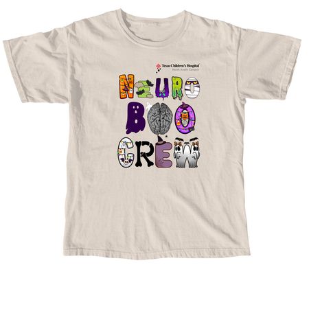 NEURO BOO CREW, a Ivory Comfort Colors Unisex Tee