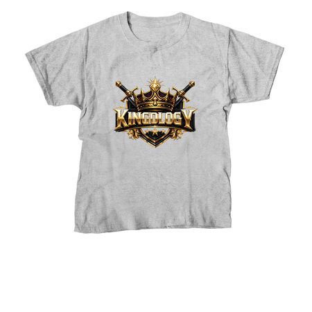 KINGOLOGY | Core Emblem Collection, a Sport Grey Youth Unisex Tee