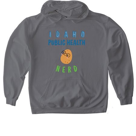 IPHA-ID PH Nerd&nbsp;, a Charcoal Gildan Softstyle Pullover Hoodie