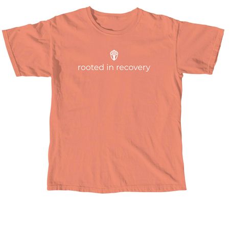 Rooted in Recovery, a Terracotta Comfort Colors Unisex Tee