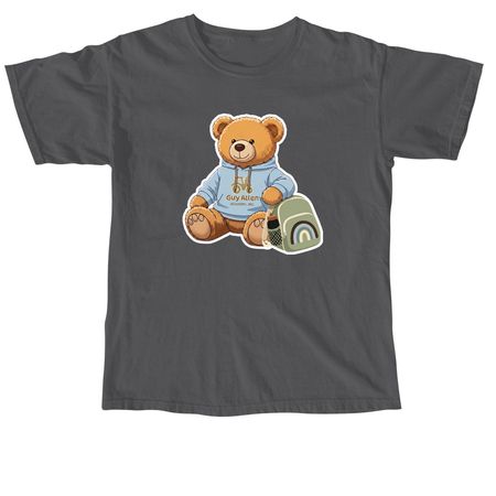 GA Teddy Bear, a Pepper Comfort Colors Unisex Tee