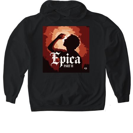 Epica II, a Black Gildan Softstyle Pullover Hoodie