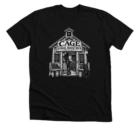 School House Rock, a Solid Black Blend Premium Unisex Tee