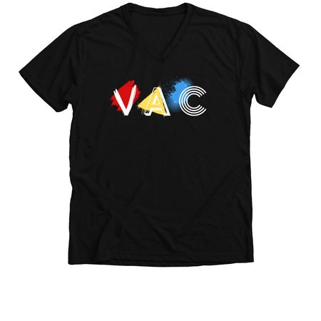 VAC 26-27 limited edition, a Solid Black Blend Premium V-Neck Tee