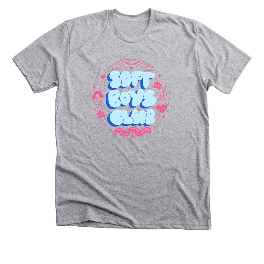 SoftBoysClub, a Athletic Heather Premium Unisex Tee