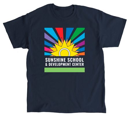 Sunshine Color Logo | Shirts & Apparel, a Navy Classic Unisex Tee