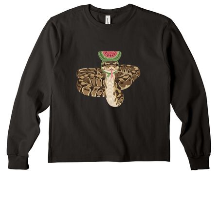 ONE IN A MELON COLLECTION&nbsp;, a Black Youth Heavyweight Long Sleeve Tee