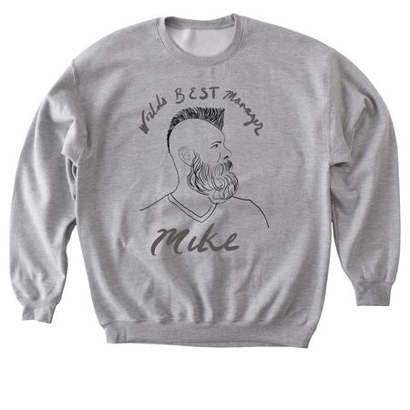 WBM Mike, a Sport Grey Softstyle Crewneck Sweatshirt