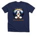 Love Sees Through, a Solid Navy Blend Premium Unisex Tee