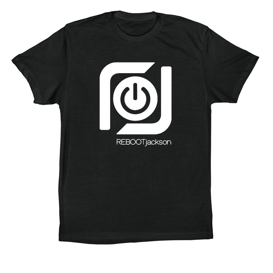 REBOOT JACKSON, a Vintage Black Premium Cotton Tee