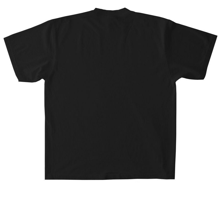 + ???? ???? ????? ????? +&nbsp;, a Black Heavyweight Garment Dye Tee (back-view)