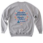 Futuro y Esperanza Collection, a Sport Grey Softstyle Crewneck Sweatshirt (back-view)