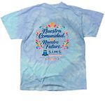 Futuro y Esperanza Collection, a Lagoon Classic Tie Dye Tee (back-view)