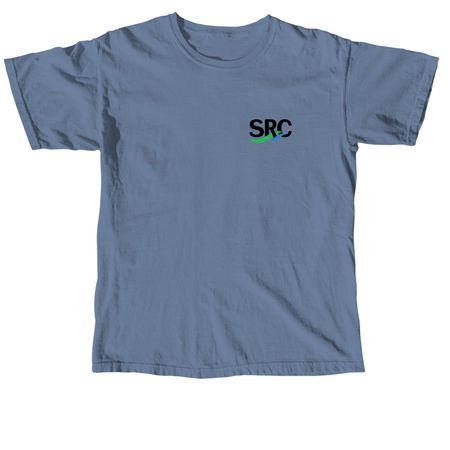 Quarter Zip SRC, a Blue Jean Comfort Colors Unisex Tee