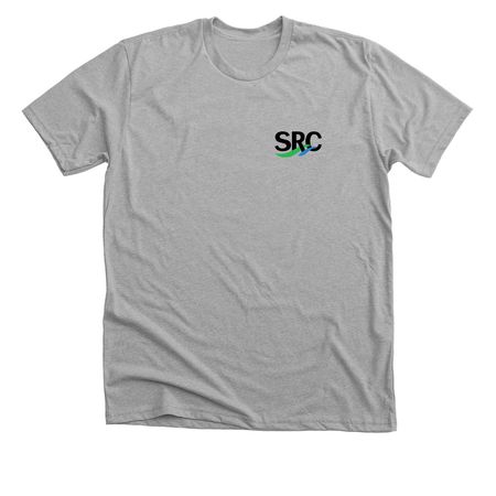 Quarter Zip SRC, a Athletic Heather Premium Unisex Tee