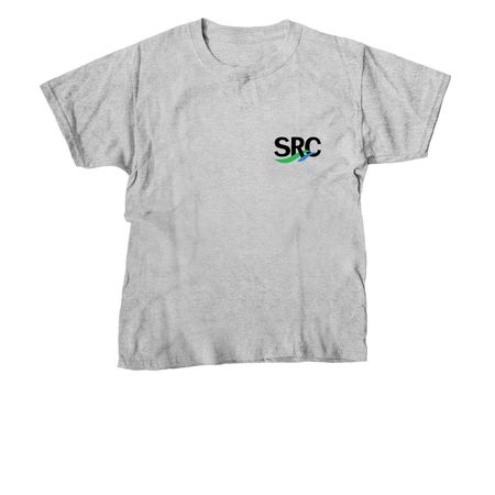Quarter Zip SRC, a Sport Grey Youth Unisex Tee