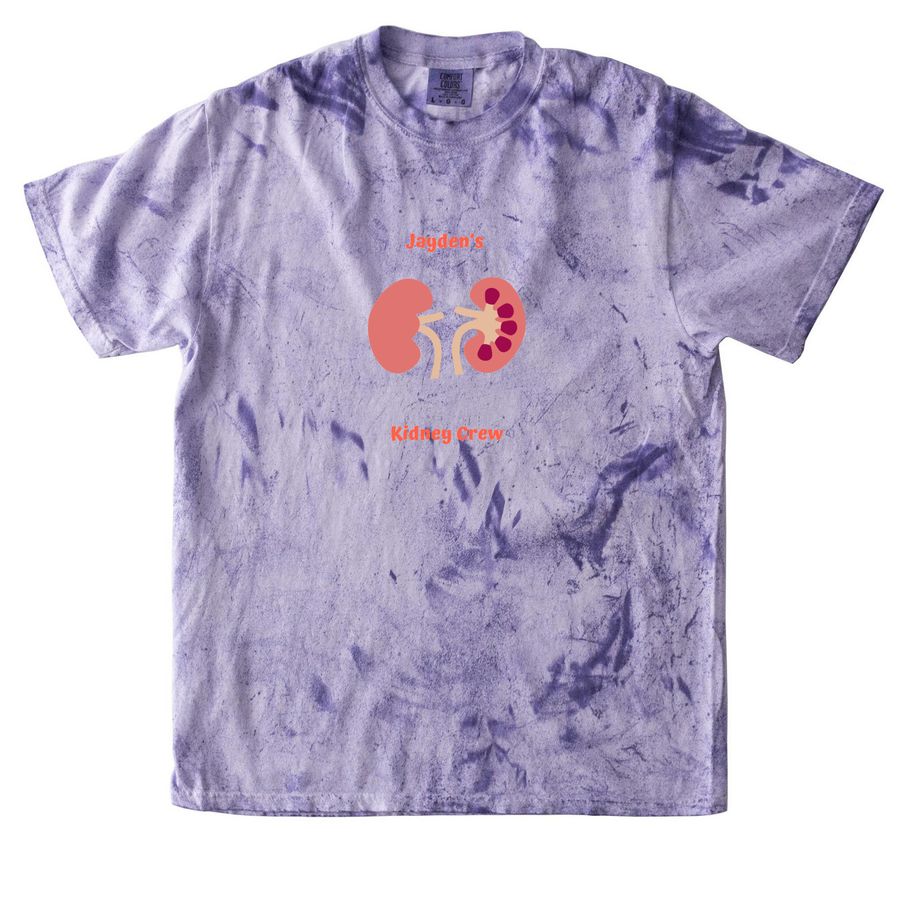 Jaydens Journey, a Amethyst Comfort Colors Colorblast Tee