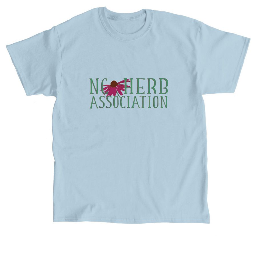 NC Herb Association T-Shirt, a Light Blue Classic Unisex Tee