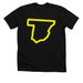 USINSPAIN, a Solid Black Blend Premium Unisex Tee