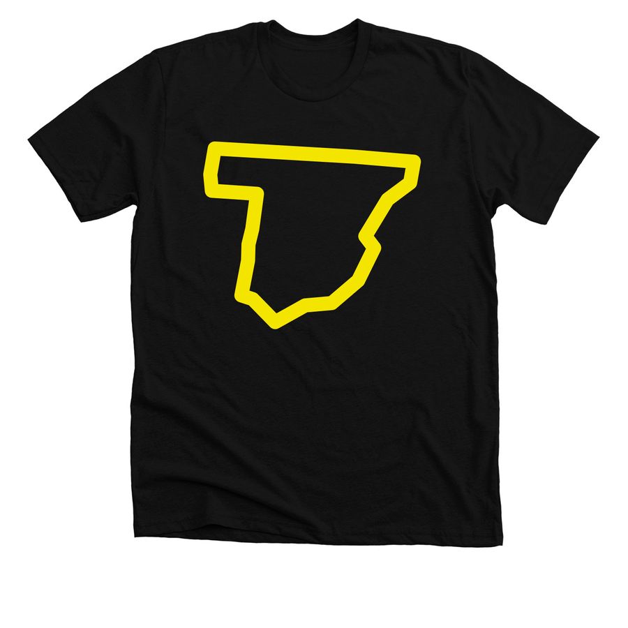 USINSPAIN, a Solid Black Blend Premium Unisex Tee