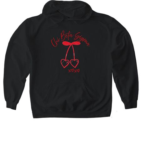 Chi Beta Sigma?, a Black Gildan Softstyle Pullover Hoodie