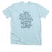 Don't Dim Your Sparkle, a Heather Ice Blue Premium Unisex Tee