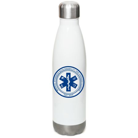 MSDCI Waterbottle, a White Stainless Steel Water Bottle