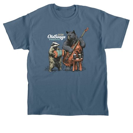 2026 Old Songs Festival&nbsp;T-shirt, a Indigo Blue Classic Unisex Tee