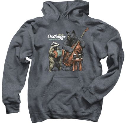 2026 Old Songs Festival&nbsp;T-shirt, a Dark Heather Pullover Hoodie