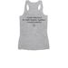 Crazy Love Africa Swag, a Athletic Heather Women's Racerback (back-view)