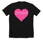 Holly's Hope Merchandise&nbsp;, a Solid Black Blend Premium Unisex Tee (back-view)