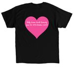Holly's Hope Merchandise&nbsp;, a Black Classic Unisex Tee (back-view)