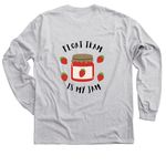 Float Team Is My Jam, a Sport Grey Classic Long Sleeve Tee (back-view)