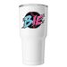 Tumblers, a White Insulated Tumbler