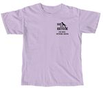 Dogs With Rattitude Qualifier Gear - 2026, a Orchid Comfort Colors Unisex Tee (back-view)