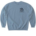 Dogs With Rattitude Qualifier Gear - 2026, a Stone Blue Softstyle Crewneck Sweatshirt (back-view)