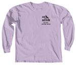 Dogs With Rattitude Qualifier Gear - 2026, a Orchid Comfort Colors Long Sleeve Tee (back-view)
