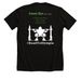 Road to Olympia, a Solid Black Blend Premium Unisex Tee (back-view)