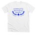 COMMUNITY BOUND BY BOOKS, a Solid White Blend Premium Unisex Tee