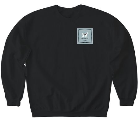 Spot's Place.&nbsp;, a Black Softstyle Crewneck Sweatshirt