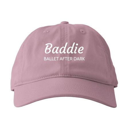Baddie Hat, a Lilac Haze Printed Eco Baseball Cap
