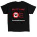 Rescue Our Hearts, a Black Classic Unisex Tee (back-view)