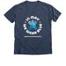 In May We Wear Blue, a Heather Navy Premium V-Neck Tee