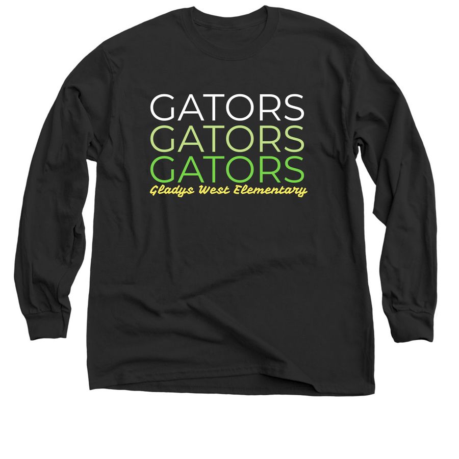 Gators Gators Gators, a Black Classic Long Sleeve Tee