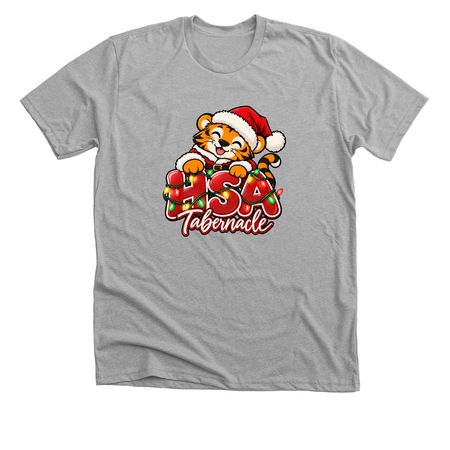 Christmas, a Athletic Heather Premium Unisex Tee