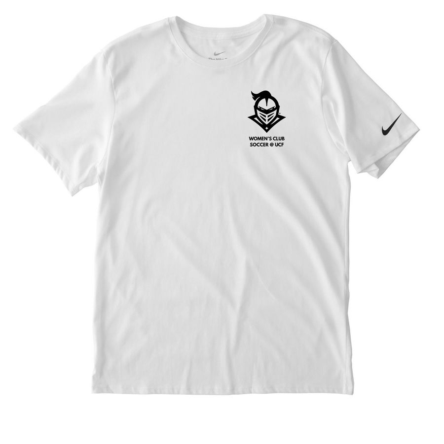 Light Athletic Tops, a White Nike Dri-FIT Jersey Blend Performance Tee