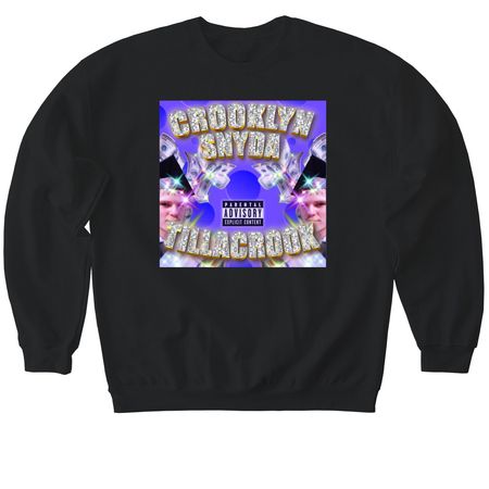TILLACROOK APPAREL, a Black Softstyle Crewneck Sweatshirt
