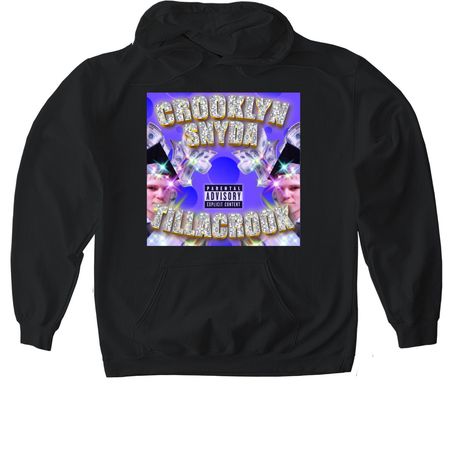 TILLACROOK APPAREL, a Black Gildan Softstyle Pullover Hoodie