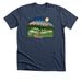 Leadership Gives Genius Direction, a Heather Navy Premium Unisex Tee
